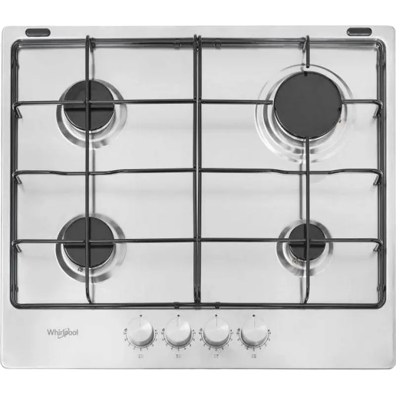 Plită pe gaz Whirlpool TKRL 650 IX, Oțel inoxidabil