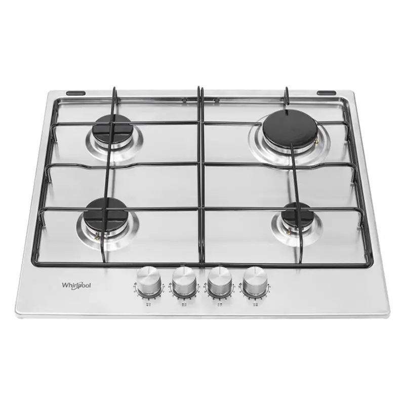 Plită pe gaz Whirlpool TKRL 650 IX, Oțel inoxidabil