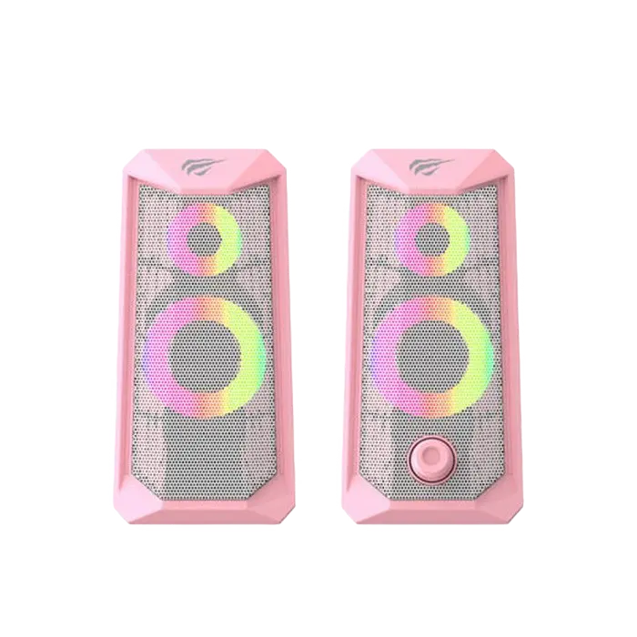 Boxe pentru calculator 2.0 Havit SK202, Roz