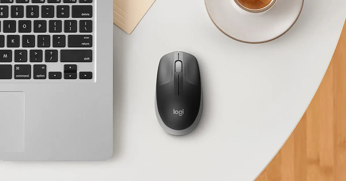 Беcпроводная мышь Logitech M190, Чёрный