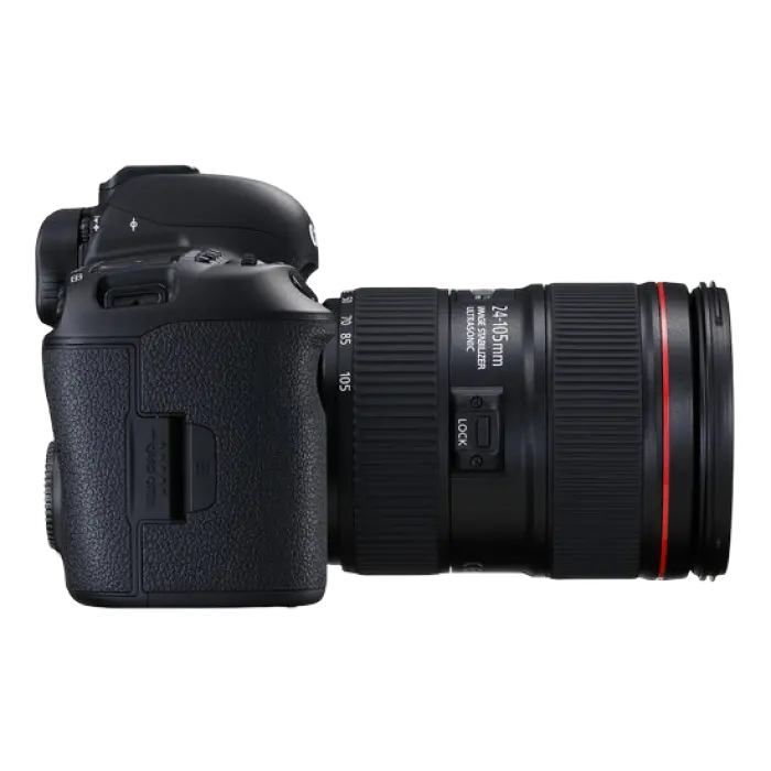 Aparat foto DSLR Canon EOS 5D Mark IV KIT (+ EF24-105 f/4 L IS USM), Negru