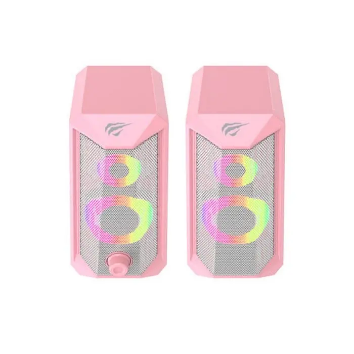 Boxe pentru calculator 2.0 Havit SK202, Roz