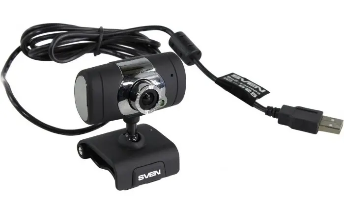 Cameră Web SVEN IC-525, 1280 x 1024, Negru