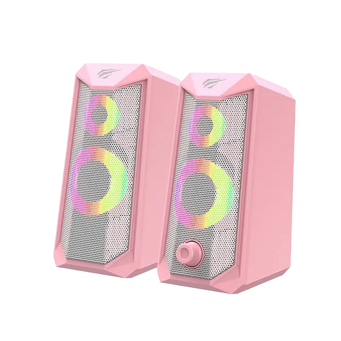 Boxe pentru calculator 2.0 Havit SK202, Roz