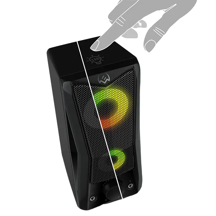 Boxe pentru calculator 2.0 SVEN "445", Negru