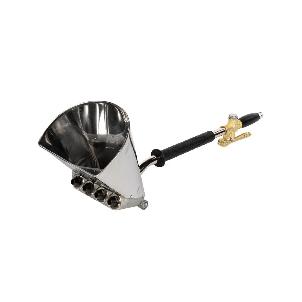 Пневматическая штукатурная машина для потолков Detoolz (С насадками)