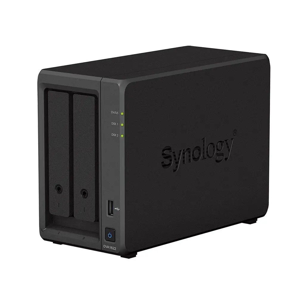 Сетевое хранилище SYNOLOGY DVA1622, Чёрный