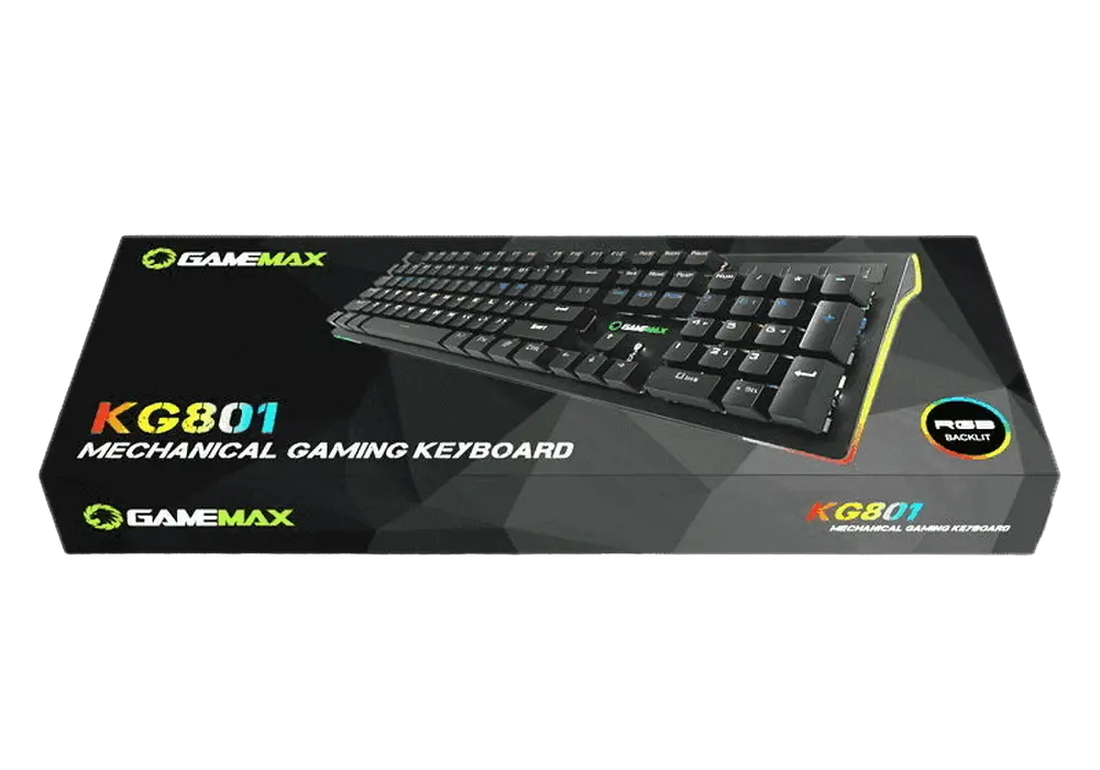 Tastatură Gamemax KG801, Cu fir, Negru