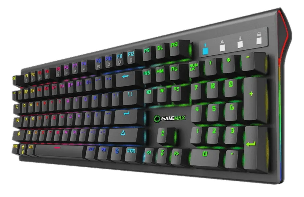 Tastatură Gamemax KG801, Cu fir, Negru