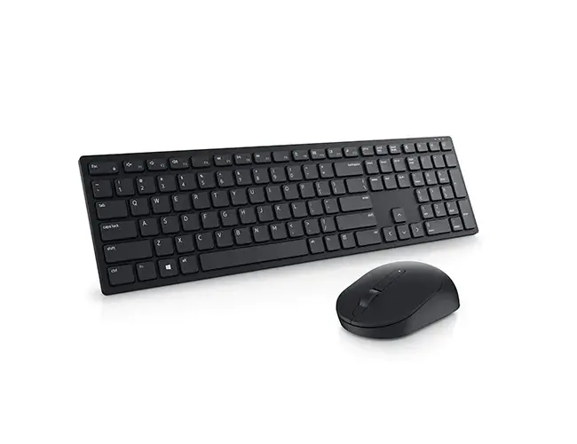 Set Tastatură + Mouse DELL KM5221W, Fără fir, Negru