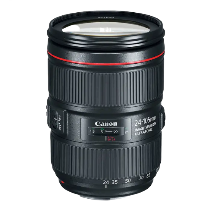 Aparat foto DSLR Canon EOS 5D Mark IV KIT (+ EF24-105 f/4 L IS USM), Negru