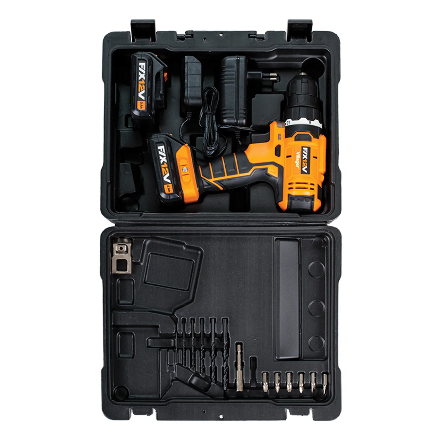 Masina de insurubat cu acumulator Villager VLN 3112 - 2BSC 12V 2Ah