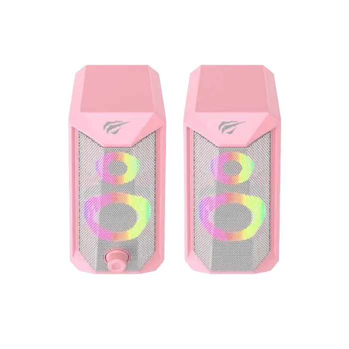 Boxe pentru calculator 2.0 Havit SK202, Roz