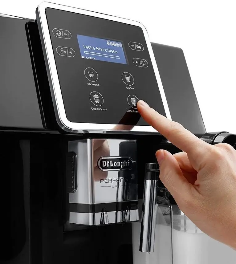 Espressor automat De'Longhi ESAM420.40B, Negru