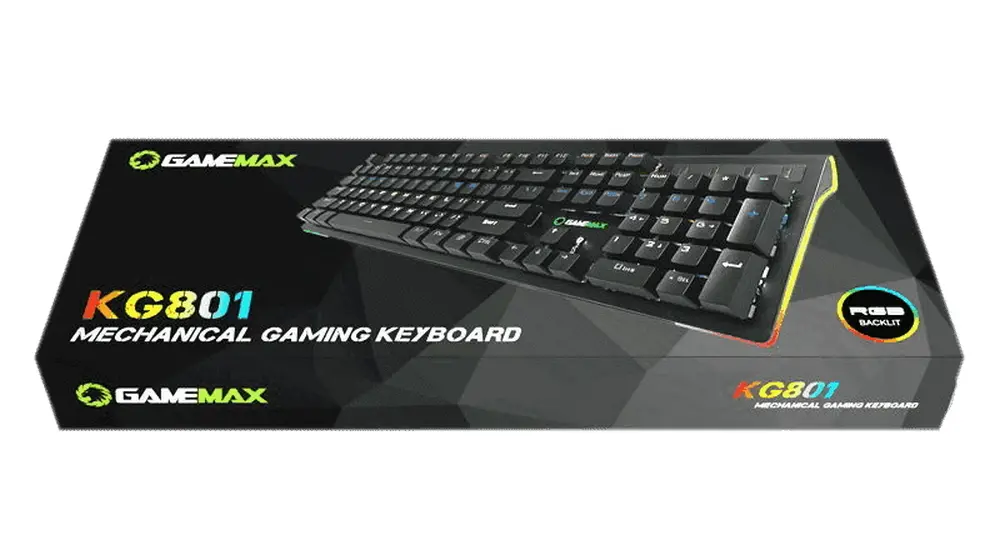 Tastatură Gamemax KG801, Cu fir, Negru
