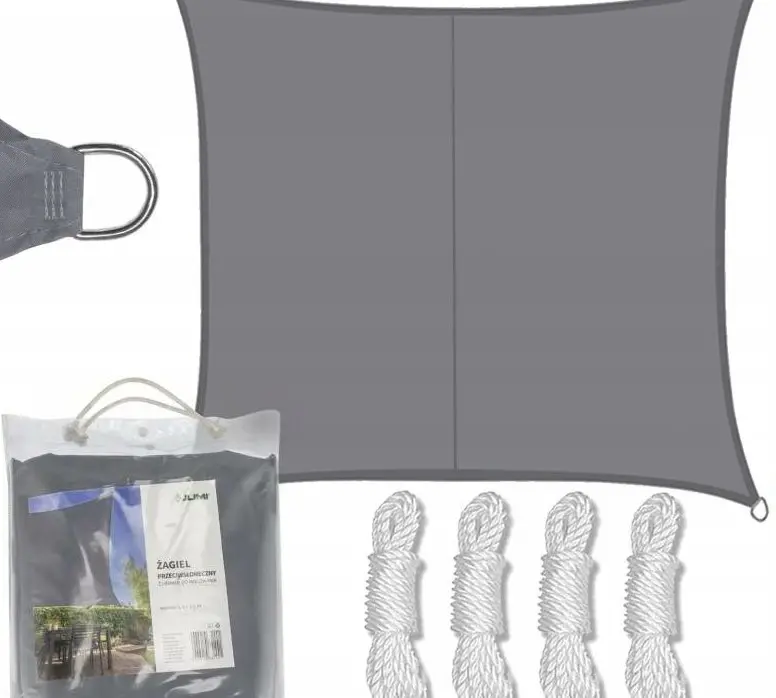 Pinza de umbra patrata JUMI (gri) 3.6x3.6m