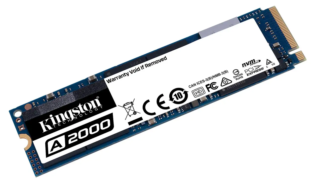 Накопитель SSD Kingston A2000, 500Гб, SA2000M8/500G