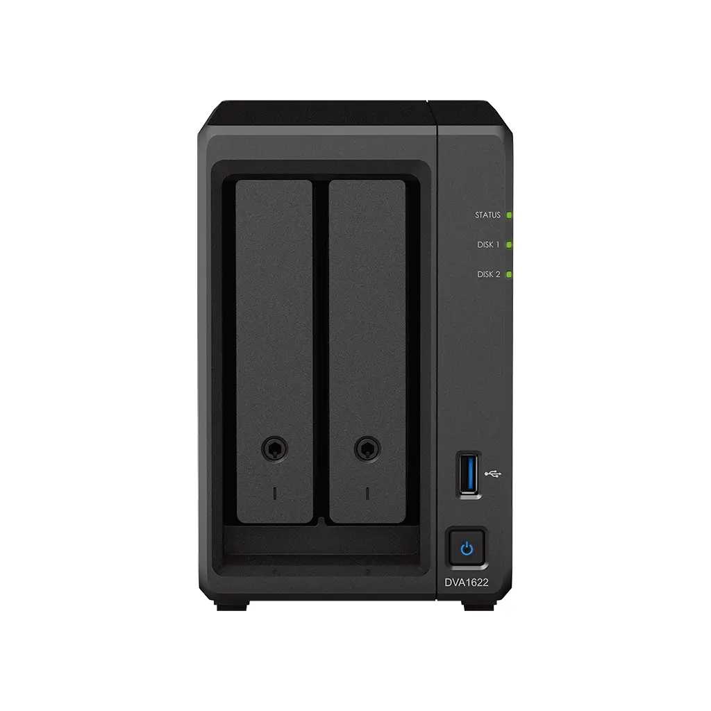 Сетевое хранилище SYNOLOGY DVA1622, Чёрный