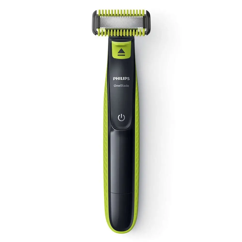 Trimmer pentru bărbați Philips OneBlade QP2620/20, Negru | Verde