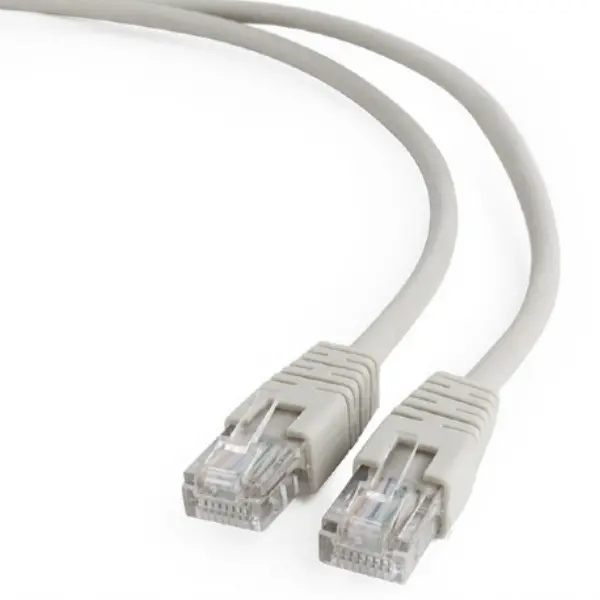 Patch cord Cablexpert PP12-1.5M, CAT5e UTP, 1,5m, Gri