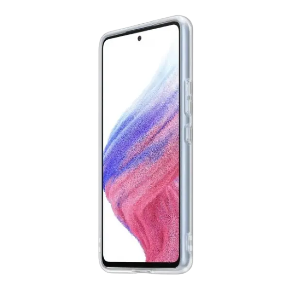 Original Sam. Soft Clear cover Galaxy A53, Transparent