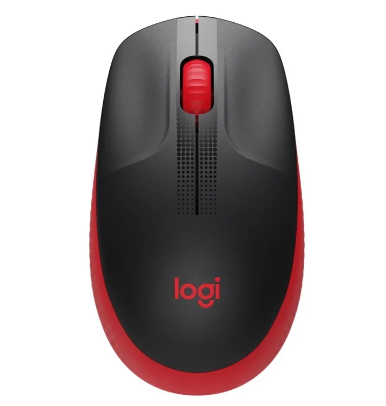 Беcпроводная мышь Logitech M190, Красный