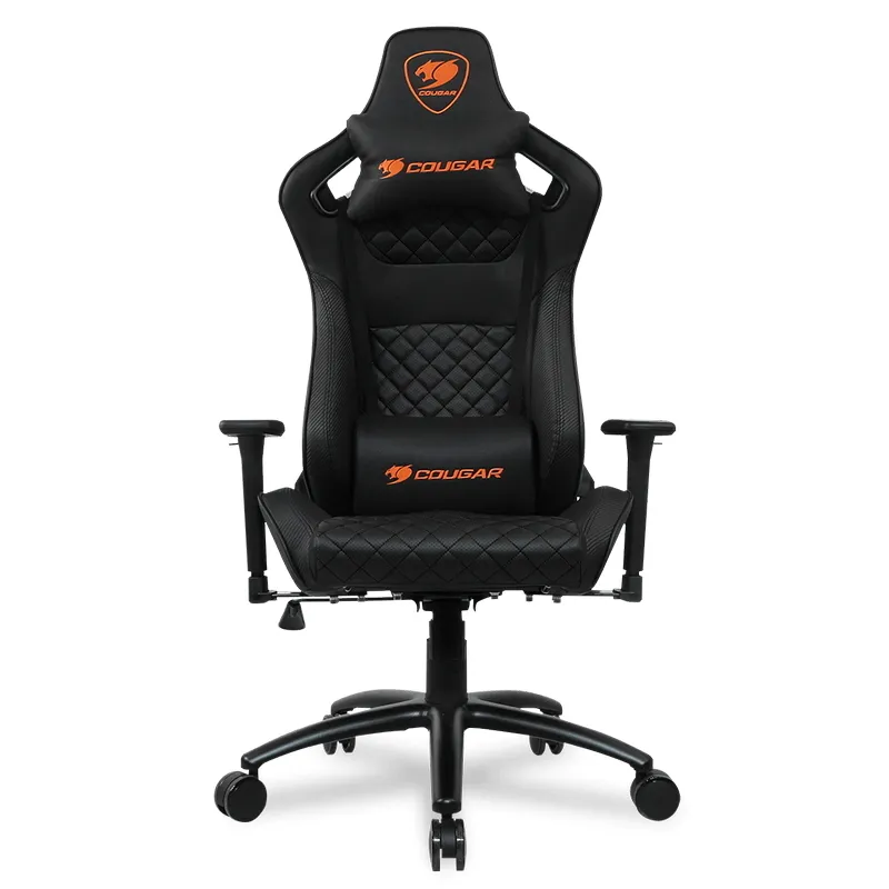 Scaun Gaming Cougar Explore S, PVC Piele, Negru