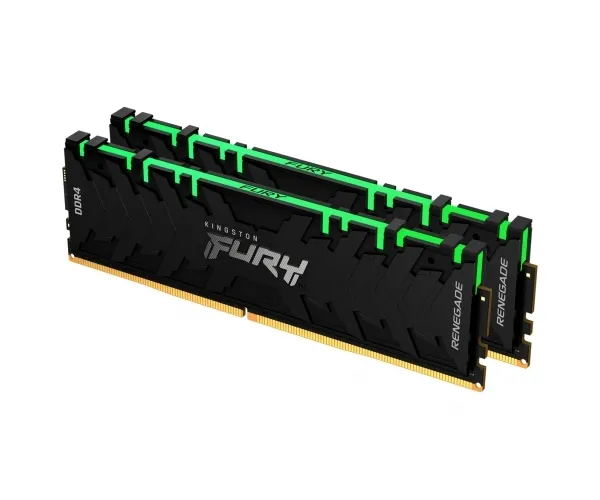Оперативная память Kingston FURY Renegade RGB, DDR4 SDRAM, 3200 МГц, 32Гб, KF432C16RB1AK2/32