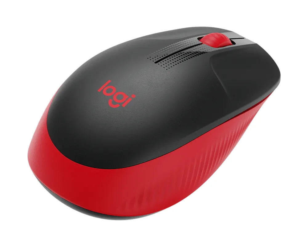 Беcпроводная мышь Logitech M190, Красный