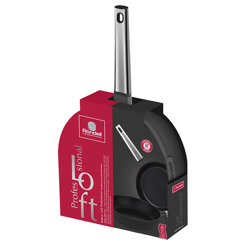 Сковорода Rondell RDA-1516, 28см, Чёрный