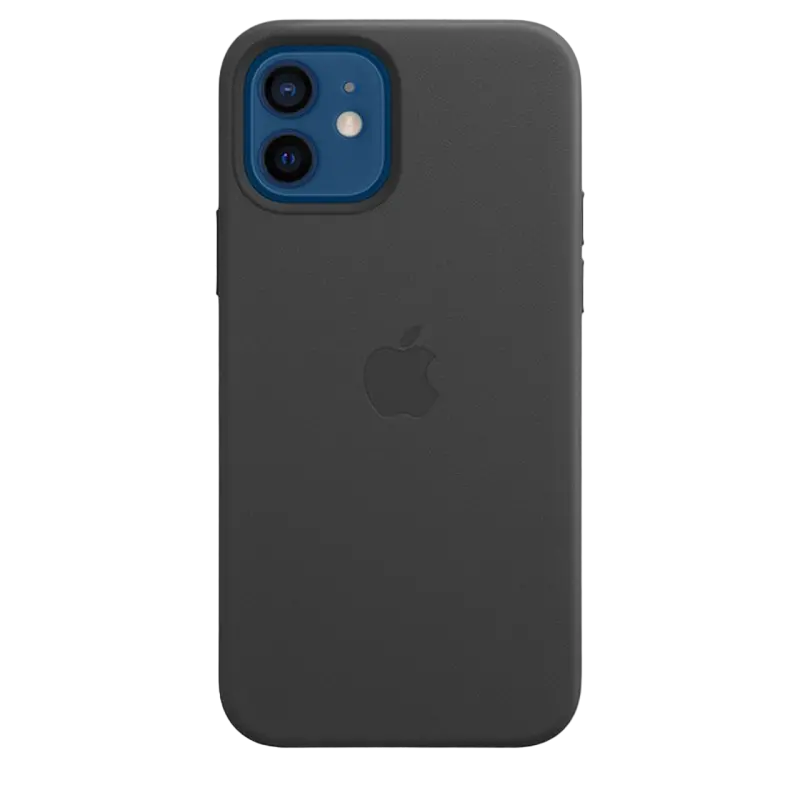 Original iPhone 12 | 12 Pro Leather Case with MagSafe, Black