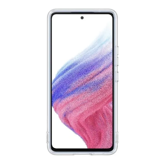 Original Sam. Soft Clear cover Galaxy A53, Transparent