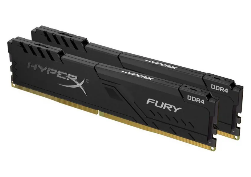 Оперативная память Kingston HyperX FURY, DDR4 SDRAM, 3200 МГц, 16Гб, HX432C16FB3K2/16