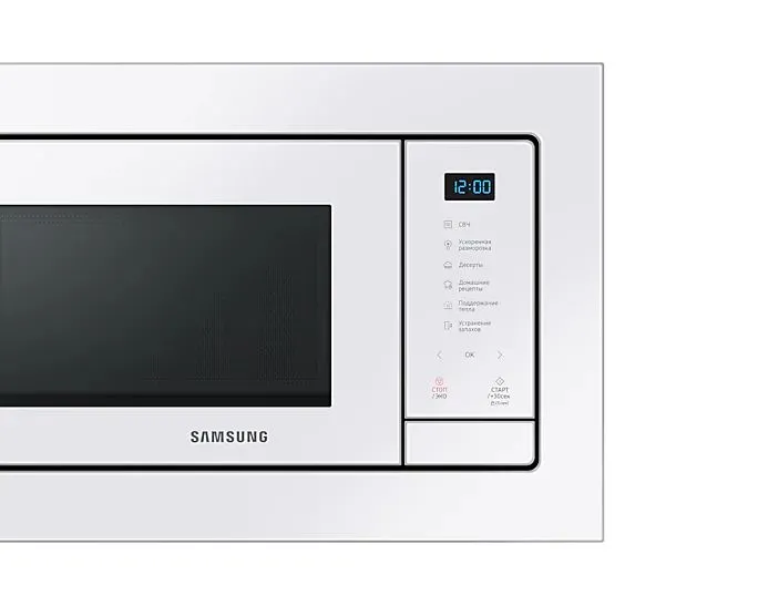 Cuptor cu microunde Samsung MS23A7118AW/BW, Alb