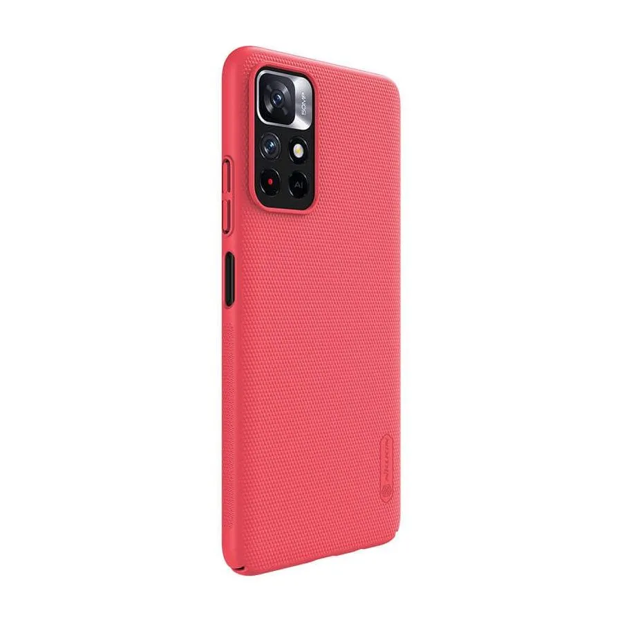 Nillkin Xiaomi RedMi Note 11S, Frosted, Bright Red