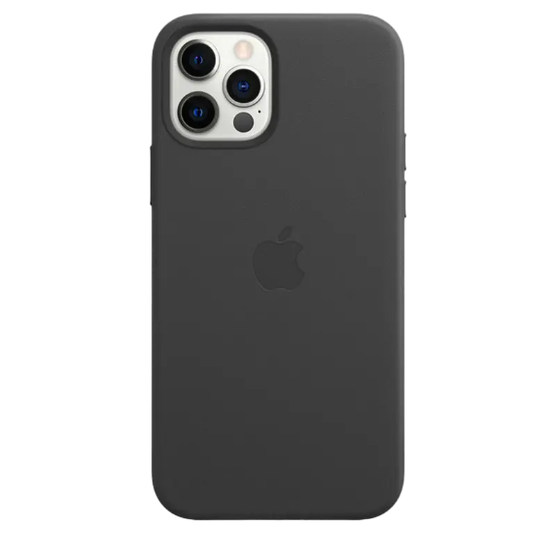 Original iPhone 12 | 12 Pro Leather Case with MagSafe, Black
