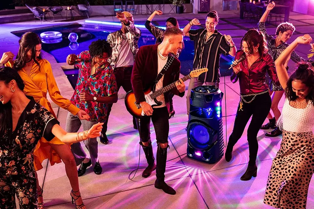 Портативная колонка SONY MHC-V73D, Чёрный