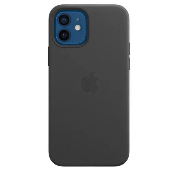 Original iPhone 12 | 12 Pro Leather Case with MagSafe, Black