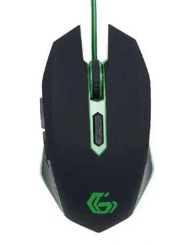 Gaming Mouse Gembird MUSG-001-G, Negru/Verde