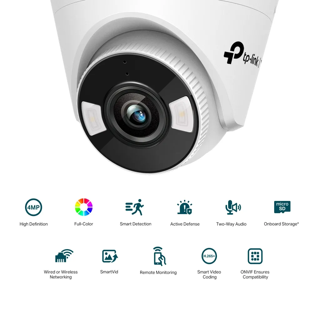 Camera de supraveghere IP TP-LINK VIGI C440-W (4mm), Alb