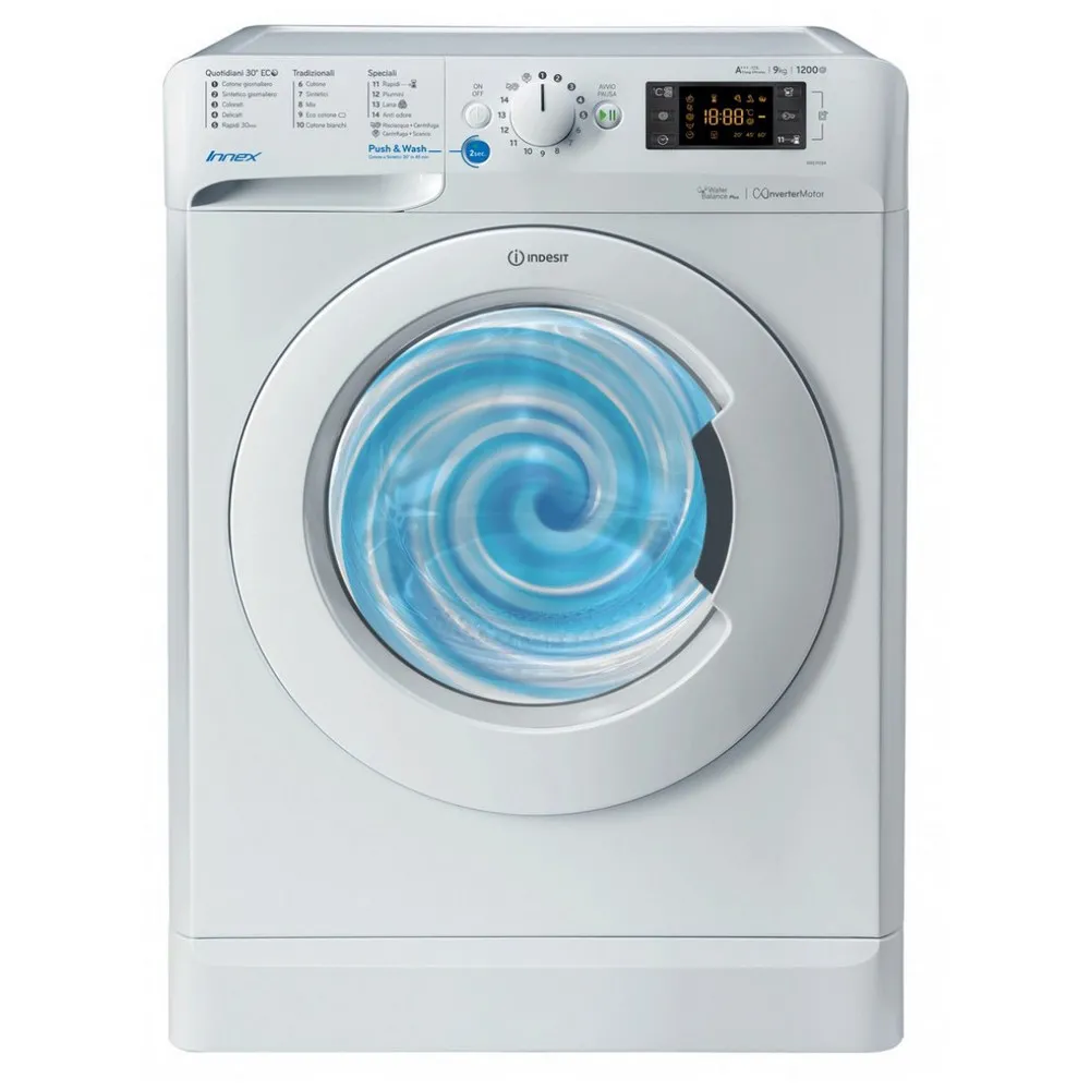 Mașină de spălat Indesit BWSE 61052 W, 6kg, Alb
