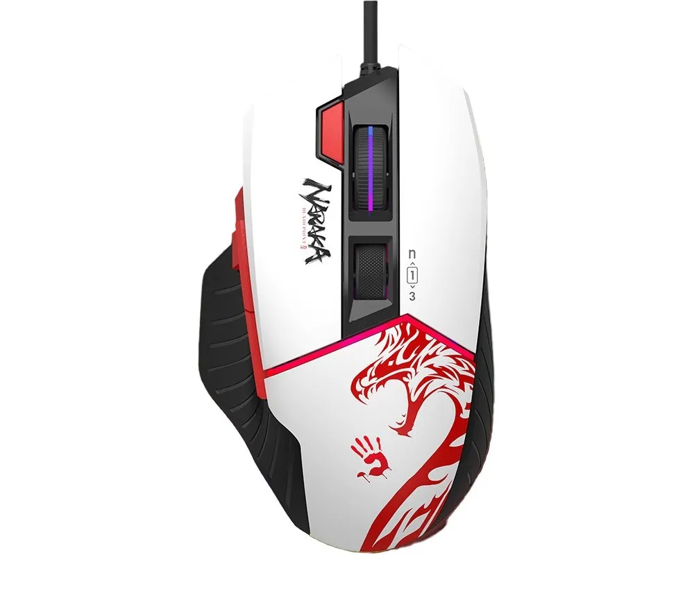 Игровая мышь Bloody W95 Max Naraka, Белый