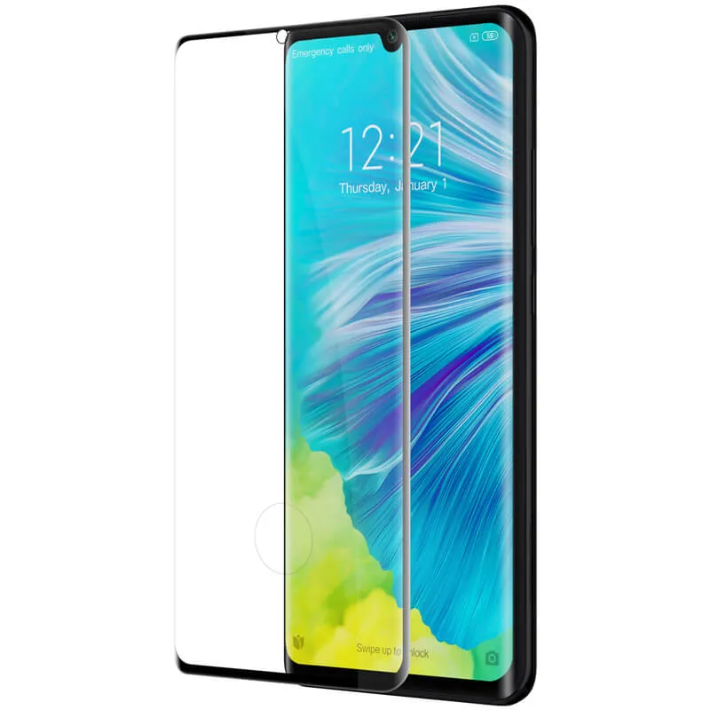 Защитное стекло Nillkin Mi Note 10/Pro/Lite 3D CP + Max - Tempered Glass, Чёрный