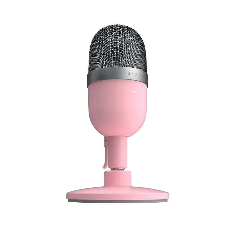 Игровой Микрофон Razer Seiren Mini, Проводной аналоговый, Розовый