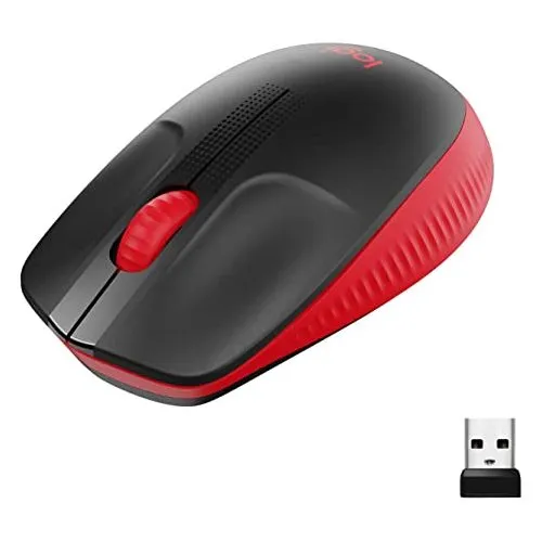 Беcпроводная мышь Logitech M190, Красный