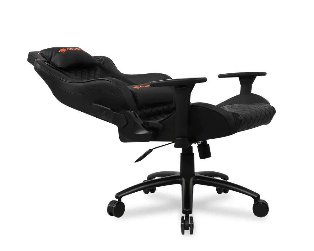 Scaun Gaming Cougar Explore S, PVC Piele, Negru