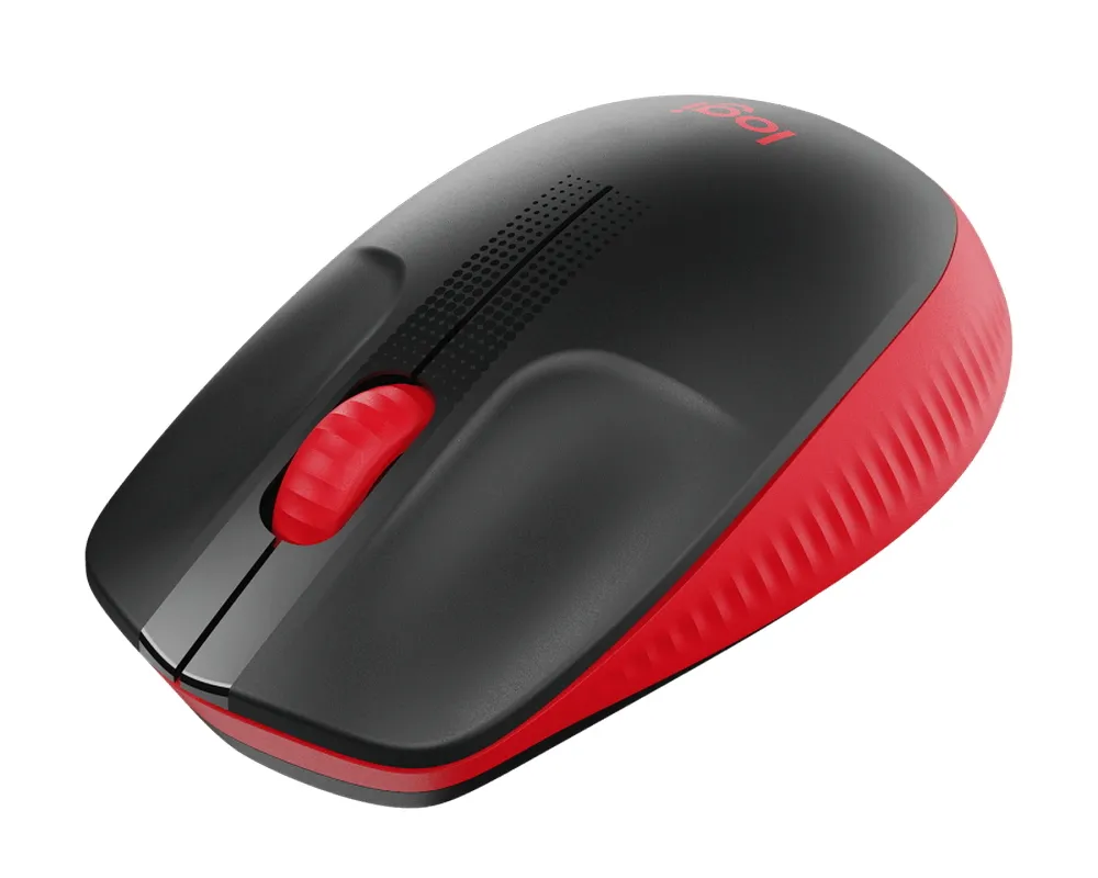 Беcпроводная мышь Logitech M190, Красный