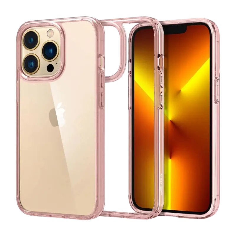 Чехол Spigen iPhone 13, Ultra Hybrid, Rose Crystal