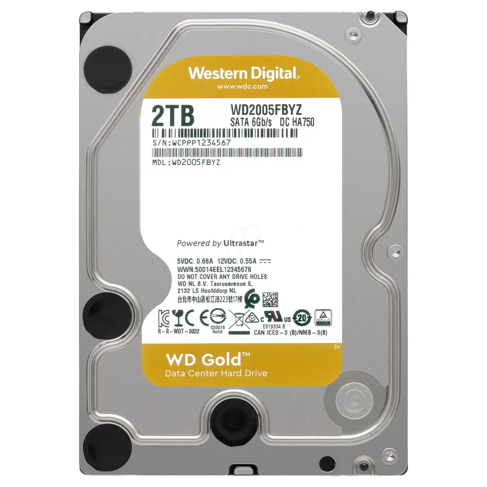 Жесткий диск Western Digital WD Gold, 3.5