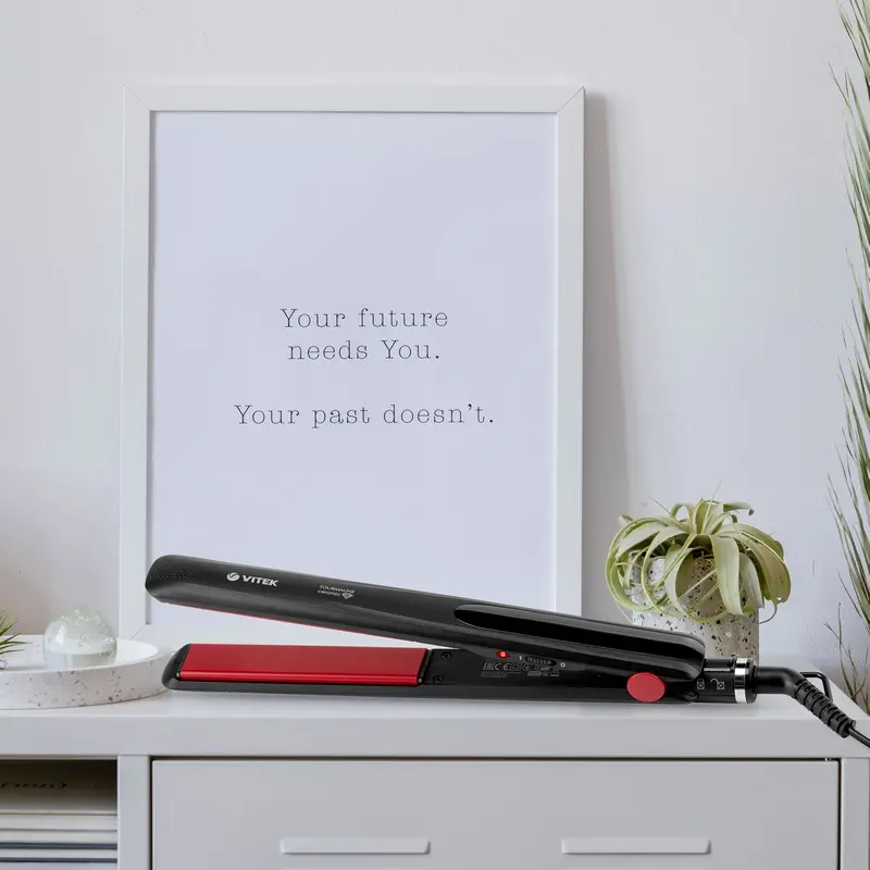 Placă de îndreptat părul VITEK VT-8282, Negru